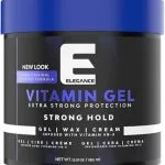 Elegance Vitamin Strong Hold Hair Gel 33.81oz/1000ml