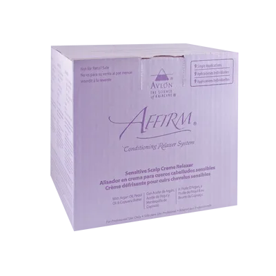 Affirm Sensitive Scalp Creme Relaxer Kit