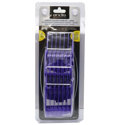 Andis Nano-Silver Magnetic Comb Large pc Set Magnets