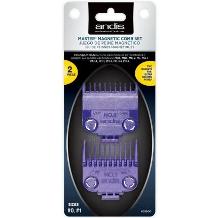 Andis Nano-Silver Magnetic Comb pc Set Magnets
