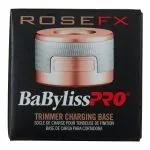 BabylissPro RoseFX Trimmer Charging Base Rose Gold