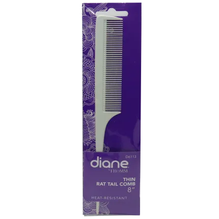 Diane Thin Rat Tail Comb Heat Resistant