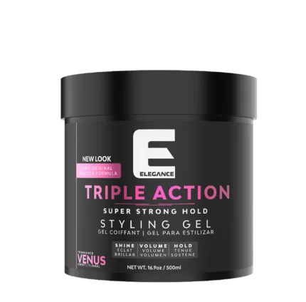 Elegance Triple Action Ultra Styling Hair Gel Pink Venus