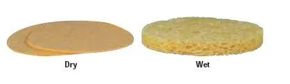FantaSea Compressed Cellulose Cleansing Sponge pc