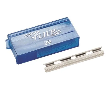 Feather Plier Razor Blades Pk.