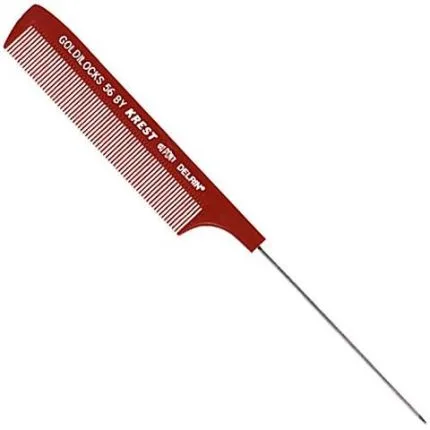 Krest Goldilocks Professional Combs Weaving/Foiling Steel Pin dz.