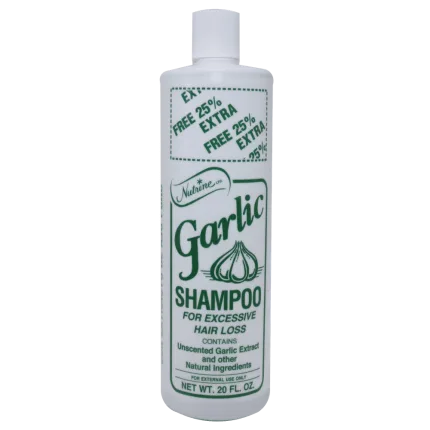 Nutrine Garlic Shampoo Unscented oz