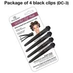 Olivia Garden Double Clip Petite pk. Black