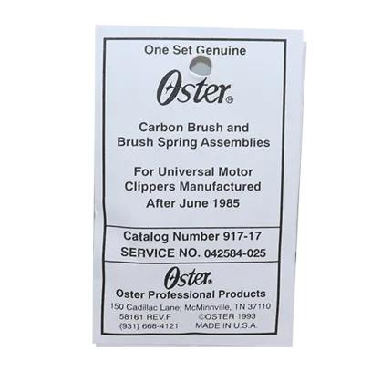 Oster Carbon Brush brush Spring Assemblies