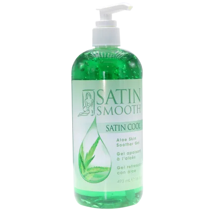 Satin Smooth Cool Aloe Skin Soother Gel oz