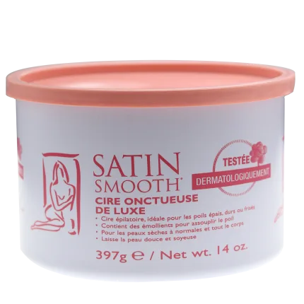 Satin Smooth Deluxe Cream Wax oz