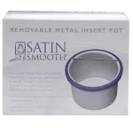 Satin Smooth Empty Metal Can