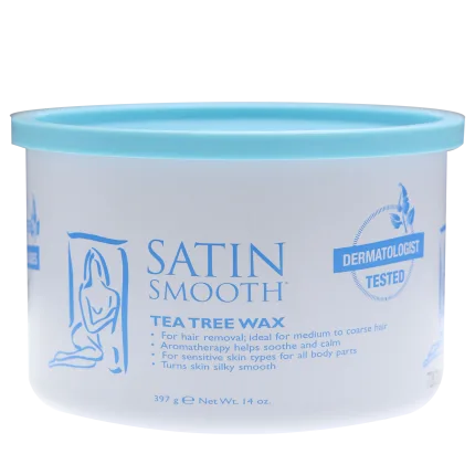 Satin Smooth Tea Tree Wax oz