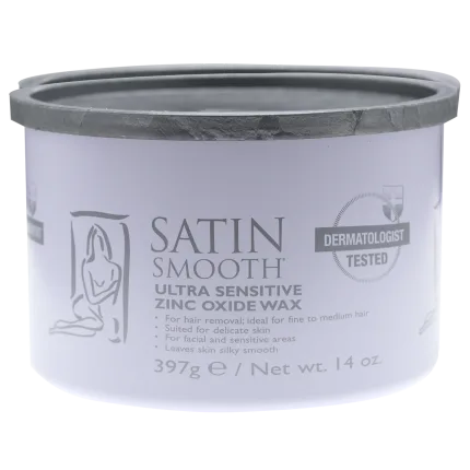 Satin Smooth Ultra Sensitive Zinc Oxide Wax oz