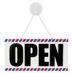 Scalpmaster Open/Closed Sign