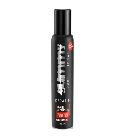 Gummy Keratin Hair Mousse 225ml/8oz - Ultra Strong