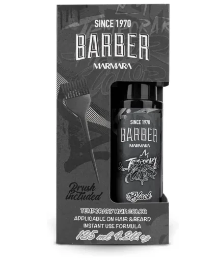 Marmara Barber Semi-Permanent Hair Color 4.2oz - Black