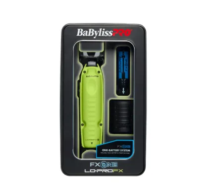 BabylissPro FXONE Lo-Pro Trimmer Neon Yellow- FX729NY