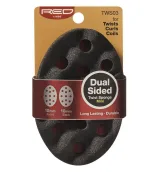 Kiss Red Dual Sided Twist Sponges - Mini