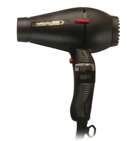 Twin Turbo Ceramic Ionic Dryer Black Watts