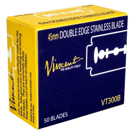 Vincent Stainless Double Edge Blade pk.