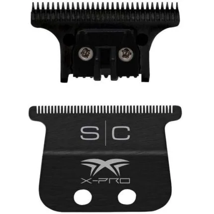 StyleCraft Black Diamond X-Pro Wide Trimmer Blade Set w/Blk Diamond Cutter(Instinct/Blk Saber)