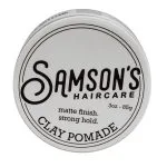 Samson's Haircare Matte Finish Clay Pomade 3oz