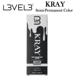 L3VEL 3 Kray Semi-Permanent Hair Color 8.45oz - Clear