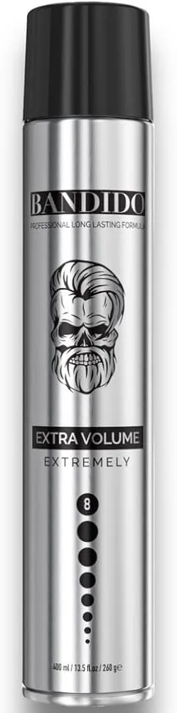 Bandido Extra Volume Hair Spray Extremely Hold 13.5oz - Silver