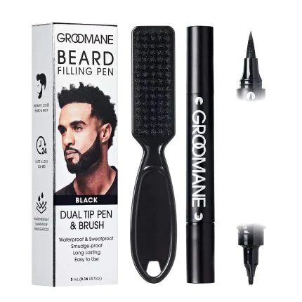 Kiss Groomane Beard Filling Pen - Black