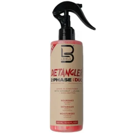 L3VEL 3 Detangler 2 Phase Leave In Conditioner 8.45oz