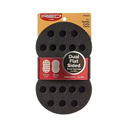 Kiss Red Dual Sided Twist Sponges - Jumbo