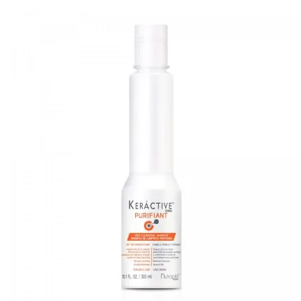 Nutrapel Keractive Purifiant Shampoo w/Keratin for Deep Cleansing & Detox 10.14oz