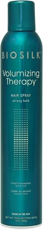 Biosilk Silk Volumizing Therapy Hair Spray Strong Hold 10oz