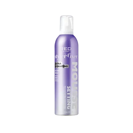 Kiss Styler Fixer Extra Hydrating Ultimate Hold Mousse 12oz