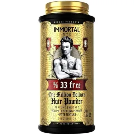 Immortal NYC Hair Powder Texturizing Volume & Styling Powder 1.06oz - One Million Dollar