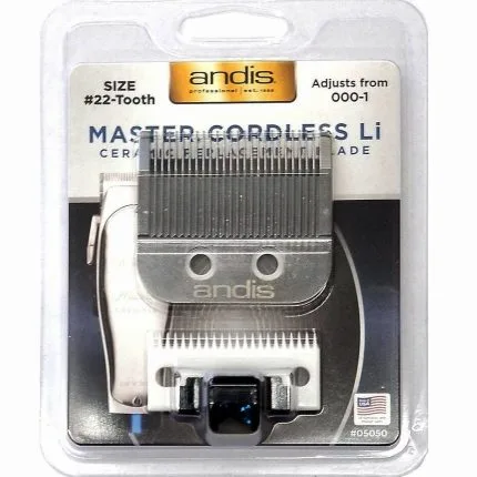 Andis Master Cordless Li Ceramic Replacement Blade - #22