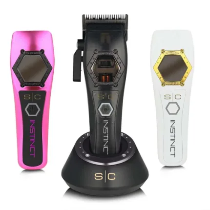 StyleCraft Metal Edition Instinct Intuitive Torque Control Clipper(Black, White & Pink)