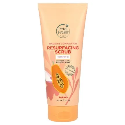 Petal Fresh, Pure, Radiant Complexion Resurfacing Scrub, Papaya, 6 fl oz