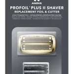 Andis Profoil Plus II Replacement Foil & Cutter