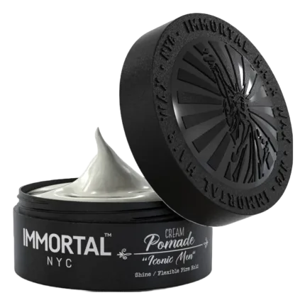 Immortal NYC Cream Pomade 5.07oz - Iconic Men Shine/Flexible Firm Hold