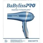 BabylissPro Nano Titanium 2000 Watts Hair Dryer