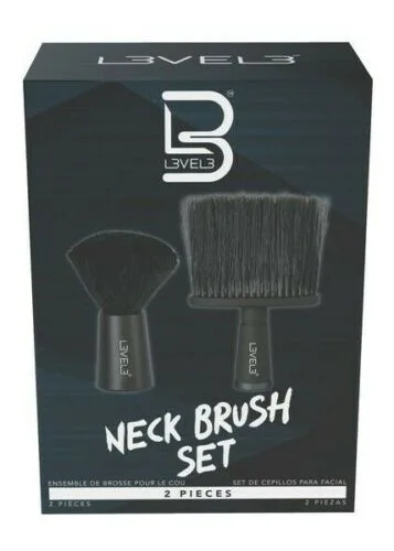 L3VEL 3 Neck Brush 2pc. Set