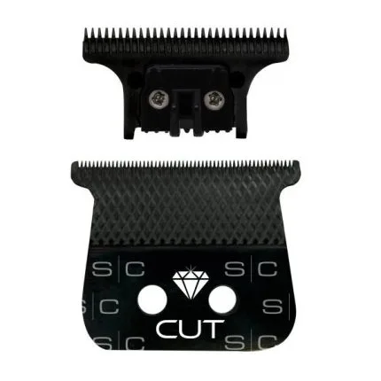 StyleCraft  Diamond Cut DLC Wide Trimmer Blade Set w/ The One Cutter