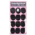 Magic Pocket Hair Brush Black Small 12/CD