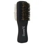Scalpmaster Doubled Sided Clipper Cleaning Brush Black