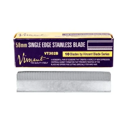 Vincent 58mm Single Edge Razor Blade 10 pk.