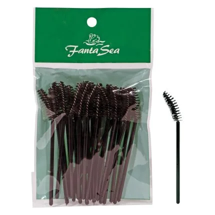 FantaSea Disposable Curved Mascara Brushes 25pk