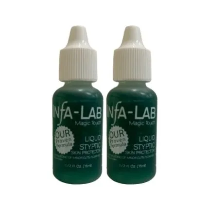 Infa-lab Liquid Styptic 1/2oz (2PCS PACK)